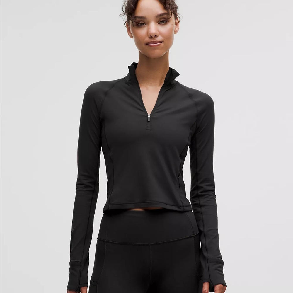 lululemon athletica It’s Rulu Cropped Half Zip
